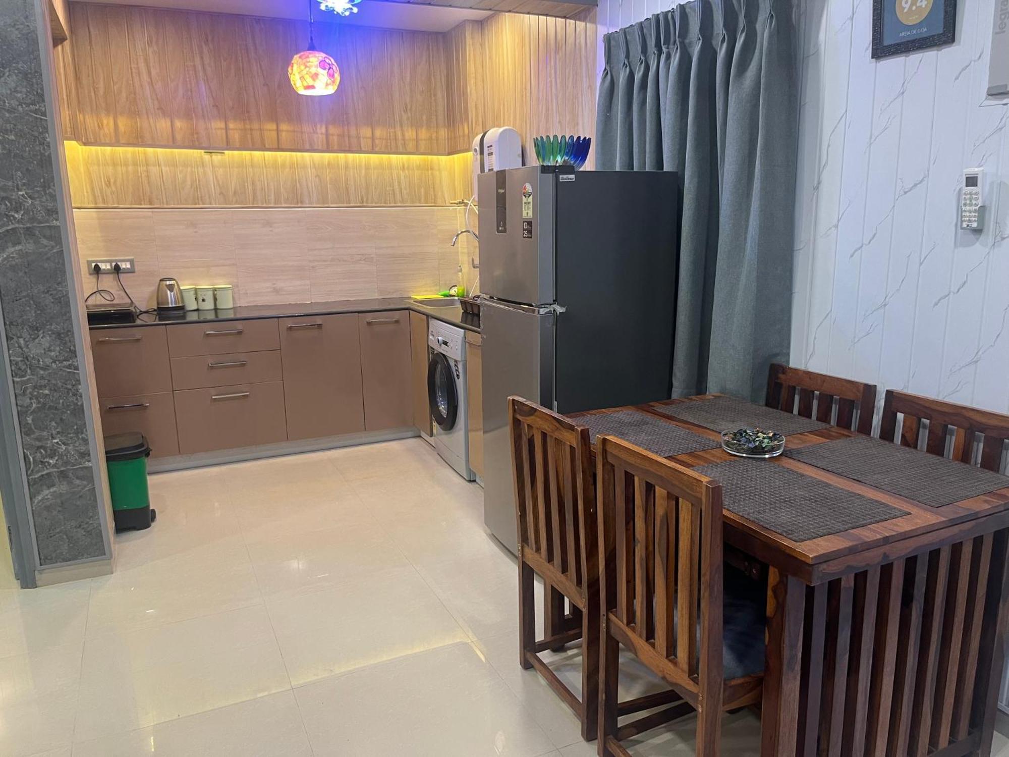 Areia De Goa, Comfort Stay Apartment Near Baga Beach Extérieur photo